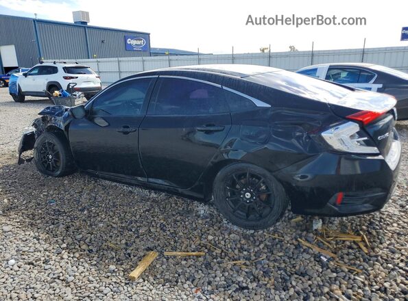 2HGFC2F52JH521607 2018 HONDA CIVIC Black უკანა მარცხენა