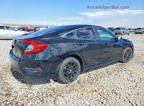 2HGFC2F52JH521607 2018 HONDA CIVIC Black უკანა მარჯვენა