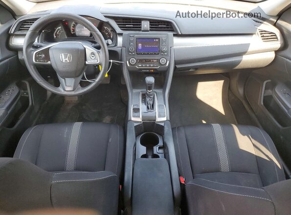 2HGFC2F52JH527424 2018 HONDA CIVIC Blue Вид панелі приладів