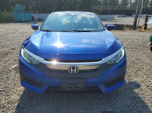 2HGFC2F52JH527424 2018 HONDA CIVIC Blue Вид спереду