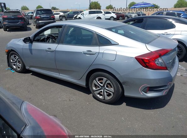 2HGFC2F52JH537547 2018 HONDA CIVIC Silver 