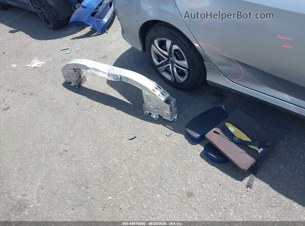 2HGFC2F52JH537547 2018 HONDA CIVIC Silver ხელსაწყოთა პანელის ხედი