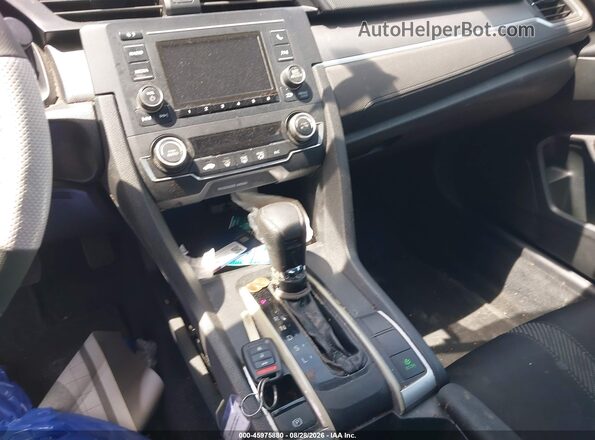 2HGFC2F52JH537547 2018 HONDA CIVIC Silver წინა პანელის ხედი