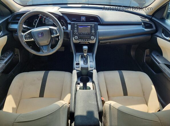 2HGFC2F52JH591348 2018 HONDA CIVIC Black წინა პანელის ხედი