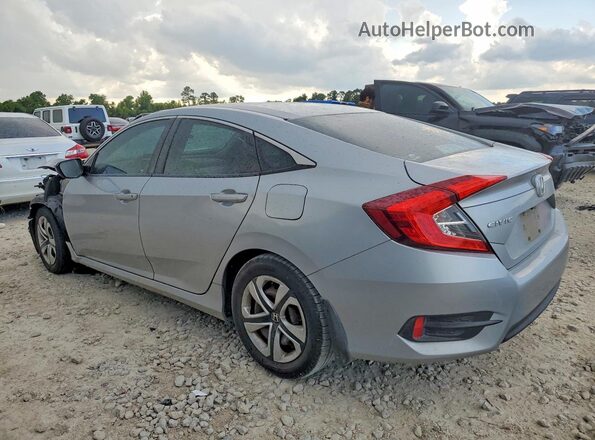 2HGFC2F52JH602851 2018 HONDA CIVIC Silver Tył lewy