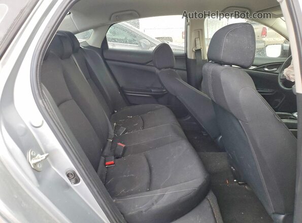 2HGFC2F52JH602851 2018 HONDA CIVIC Silver Widok tylnych siedzeń