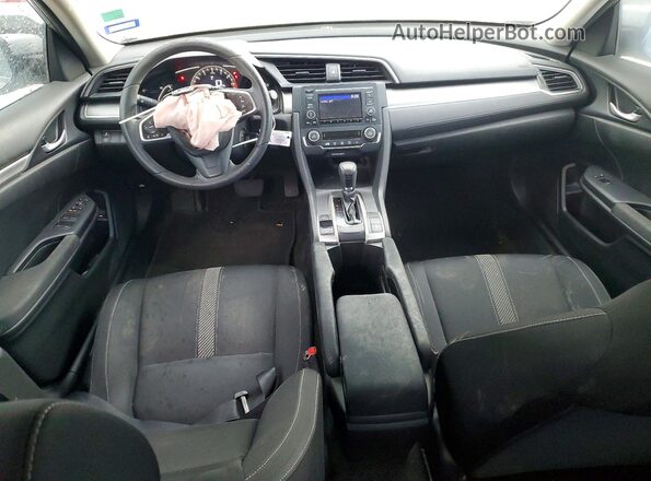 2HGFC2F52JH602851 2018 HONDA CIVIC Silver Widok deski rozdzielczej