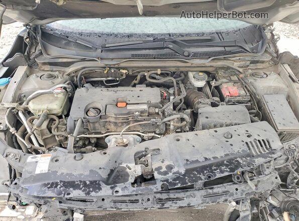 2HGFC2F52JH602851 2018 HONDA CIVIC Silver Widok wnętrza z tyłu