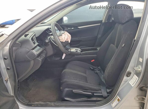 2HGFC2F52JH602851 2018 HONDA CIVIC Silver Widok wnętrza z przodu