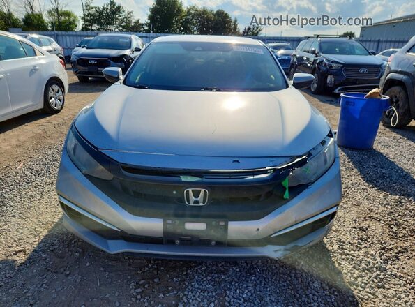 2HGFC2F52KH001750 2019 HONDA CIVIC Silver Vista frontal