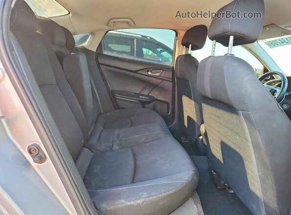 2HGFC2F52KH001750 2019 HONDA CIVIC Silver Vista de los asientos traseros