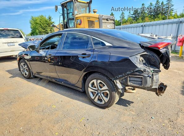 2HGFC2F53GH022999 2016 HONDA CIVIC Black უკანა მარცხენა
