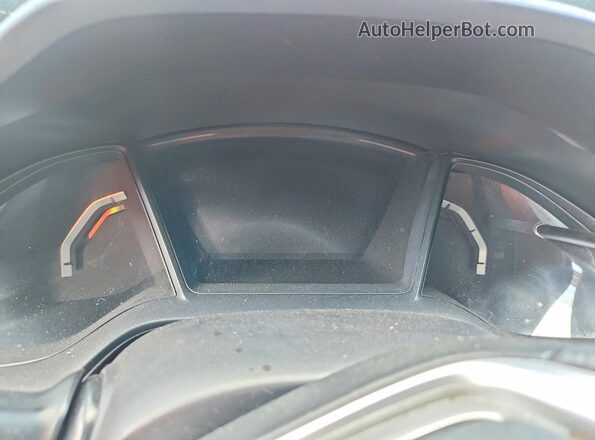 2HGFC2F53GH022999 2016 HONDA CIVIC Black ხელსაწყოთა პანელის ხედი