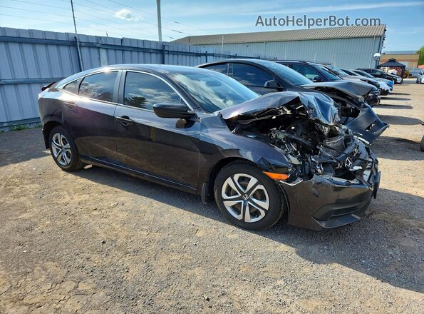 2HGFC2F53GH022999 2016 HONDA CIVIC Black წინა მარჯვენა