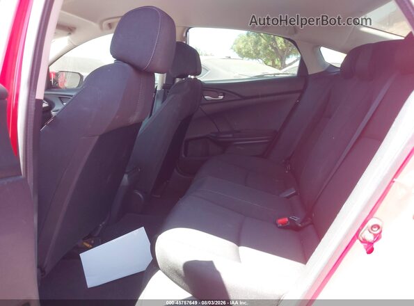 2HGFC2F53GH537839 2016 HONDA CIVIC Red Vista de la etiqueta del VIN