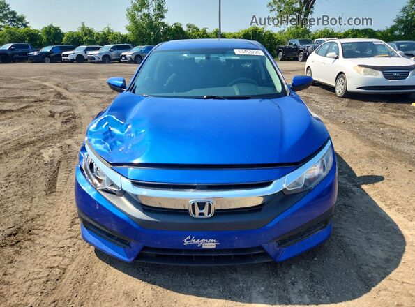 2HGFC2F53HH016718 2017 HONDA CIVIC Синий Вид спереди