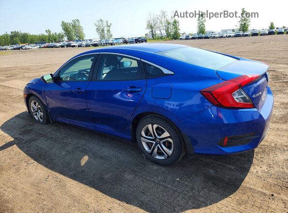 2HGFC2F53HH016718 2017 HONDA CIVIC Синий Задняя левая четверть
