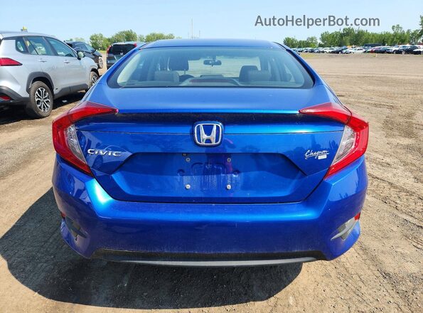 2HGFC2F53HH016718 2017 HONDA CIVIC Синий Вид сзади