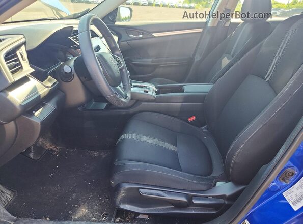 2HGFC2F53HH016718 2017 HONDA CIVIC Синий Вид салона спереди