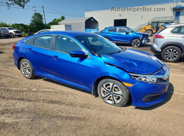2HGFC2F53HH016718 2017 HONDA CIVIC Синий Передняя правая четверть