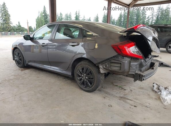 2HGFC2F53HH509959 2017 HONDA CIVIC Gray Trasero izquierdo