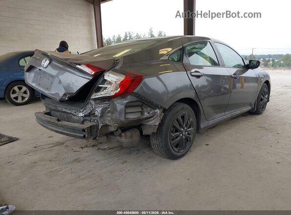 2HGFC2F53HH509959 2017 HONDA CIVIC Gray Trasero derecho