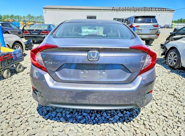 2HGFC2F53HH518323 2017 HONDA CIVIC Gray Հետևի տեսք
