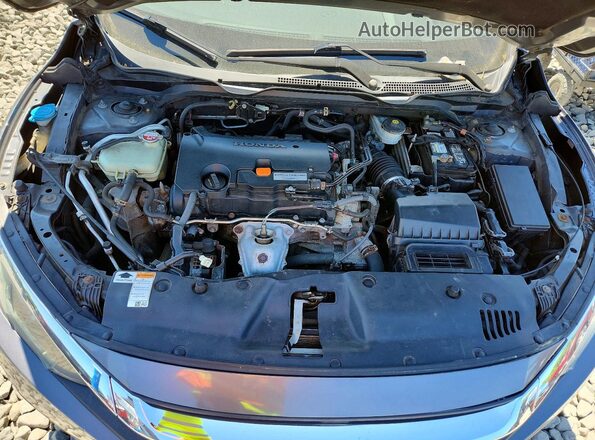 2HGFC2F53HH518323 2017 HONDA CIVIC Gray Սալոնի հետևի տեսք