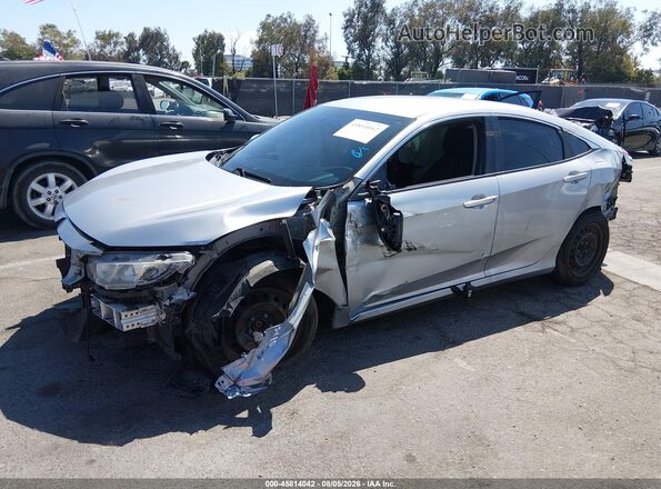 2HGFC2F53HH530309 2017 HONDA CIVIC Silver Vista tres cuartos delantera izquierda