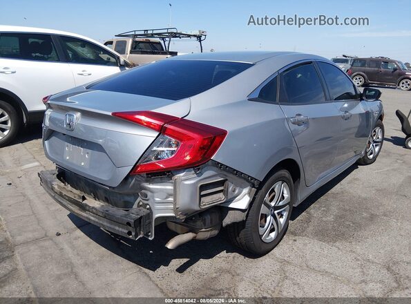 2HGFC2F53HH530309 2017 HONDA CIVIC Silver Trasero derecho