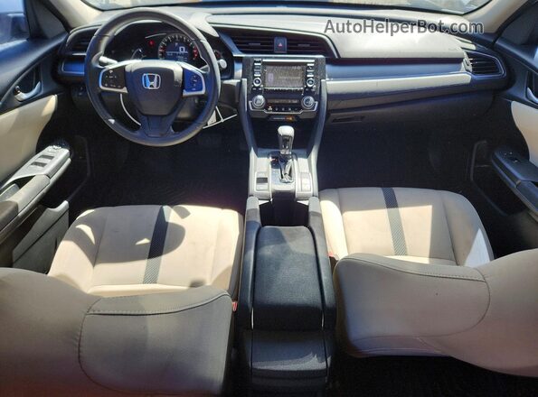 2HGFC2F53HH530732 2017 HONDA CIVIC White Vista del salpicadero