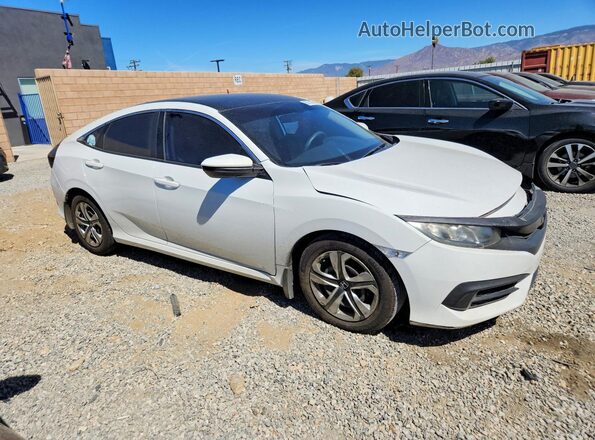 2HGFC2F53HH530732 2017 HONDA CIVIC White Delantero derecho