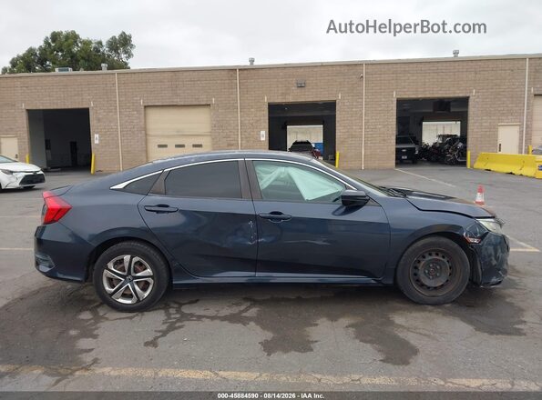 2HGFC2F53HH534425 2017 HONDA CIVIC Серый Вид задней части салона