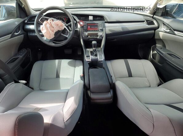 2HGFC2F53HH555128 2017 HONDA CIVIC Gray Widok deski rozdzielczej