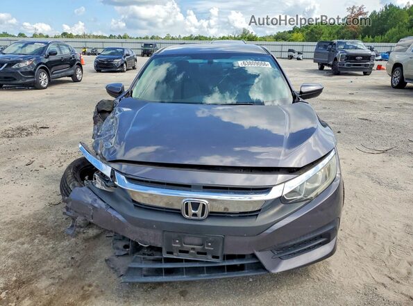 2HGFC2F53HH555128 2017 HONDA CIVIC Gray Widok z przodu