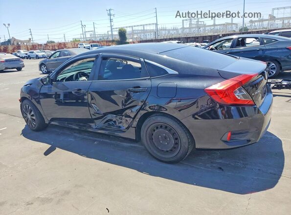 2HGFC2F53HH574438 2017 HONDA CIVIC Black Հետևի ձախ