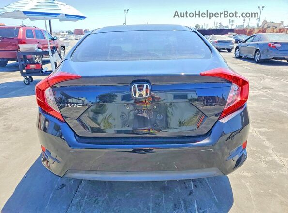 2HGFC2F53HH574438 2017 HONDA CIVIC Black Հետևի տեսք