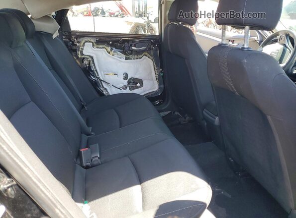 2HGFC2F53HH574438 2017 HONDA CIVIC Black Հետևի նստատեղերի տեսք