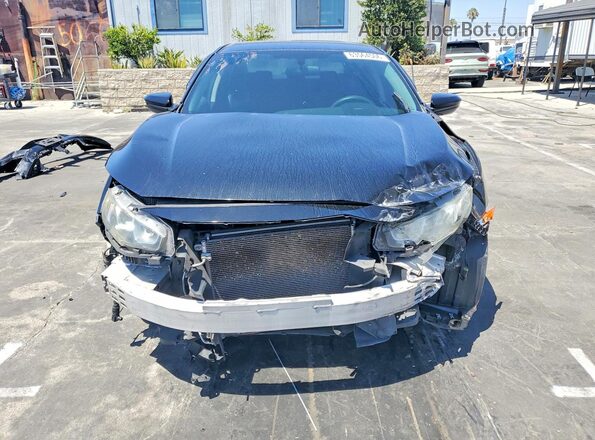 2HGFC2F53HH574438 2017 HONDA CIVIC Black Դիմացի տեսք