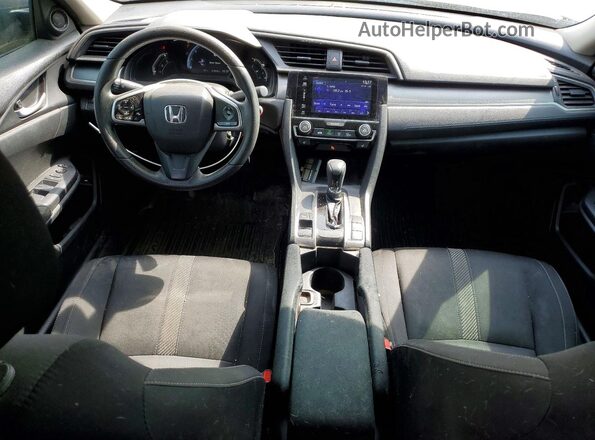 2HGFC2F53JH022511 2018 HONDA CIVIC Gray Widok deski rozdzielczej