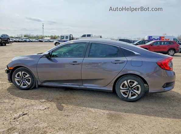 2HGFC2F53JH022511 2018 HONDA CIVIC Gray Tył lewy