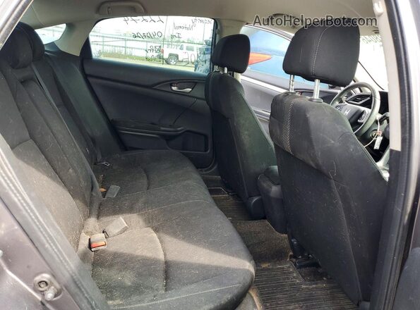 2HGFC2F53JH022511 2018 HONDA CIVIC Gray Widok tylnych siedzeń