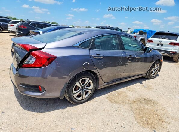 2HGFC2F53JH520501 2018 HONDA CIVIC Gray უკანა მარჯვენა