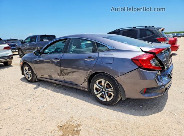 2HGFC2F53JH520501 2018 HONDA CIVIC Gray უკანა მარცხენა