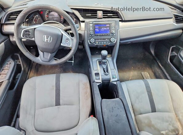 2HGFC2F53JH520501 2018 HONDA CIVIC Gray წინა პანელის ხედი