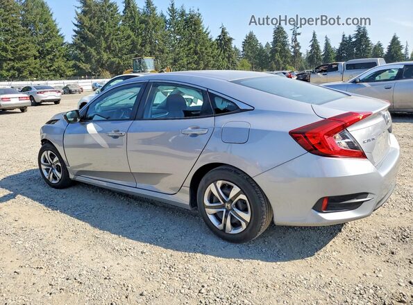 2HGFC2F53JH525231 2018 HONDA CIVIC Silver Tył lewy