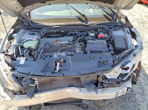 2HGFC2F53JH525231 2018 HONDA CIVIC Silver Widok wnętrza z tyłu