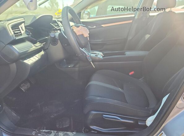 2HGFC2F53JH525231 2018 HONDA CIVIC Silver Widok wnętrza z przodu