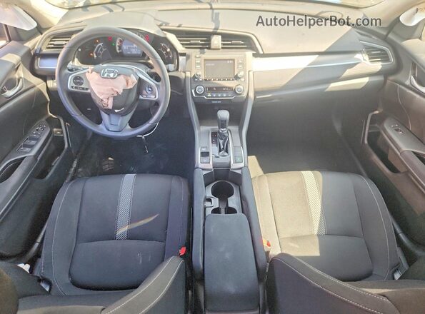 2HGFC2F53JH525231 2018 HONDA CIVIC Silver Widok deski rozdzielczej
