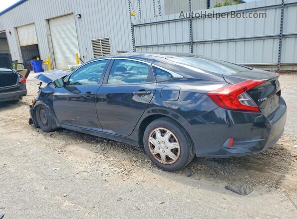 2HGFC2F53JH538626 2018 HONDA CIVIC Black Trasero izquierdo